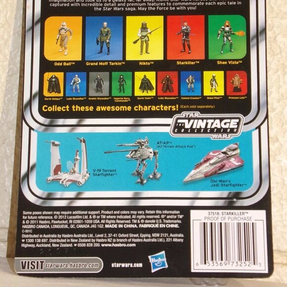 STARKILLER VADERS APPRENTICE VC100 Star Wars Vintage Collection 3.75" Expanded - Picture 6 of 7